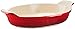 Le Creuset 91004024060100 Auflaufform Tradition Oval 24 cm kirschrot