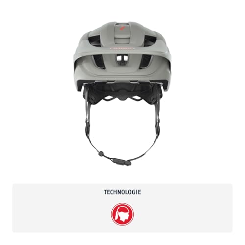 ABUS MTB-Helm Cliffhanger - Fahrradhelm für anspruchsvolle Trails - mit großen Lüftungsöffnungen und TriVider Riemensystem - Damen Herren… – Ansicht 2