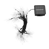 BinZyronic 蝶形LEDソーラーライト – 感光自動点灯、屋外庭園装飾用フェアリーライト