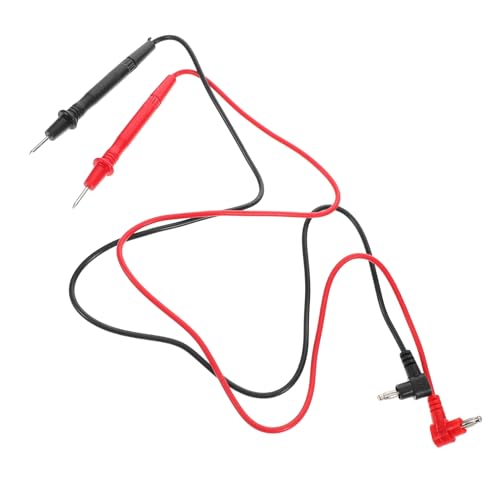 Veemoon 2個 マルチメーターテストプローブ 軽量ポータブル設計 多機能交換用リード 対応 電子機器自動車整備向け 万能測定用針先ケーブル
