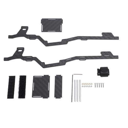 Kit châssis carbone Axial SCX24 résistant pour réparer et alléger votre crawler