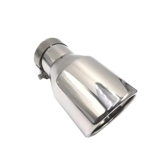 Tuyau d'extrémité d'échappement universel 70mm-114mm en inox anti-corrosion