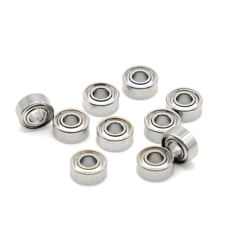 Roulements 684ZZ 4x9x4 mm | Lot de 10 pièces de précision miniature pour axe de micromoteur