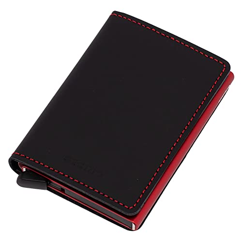 Image of Secrid Slim Wallet Original Leather With Rfid Safe Card Case