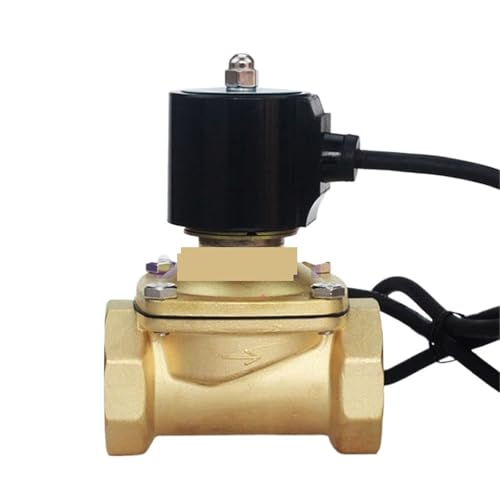 Électrovanne Normalement Fermée 1-1/2 Pouce DC 24V Électrique pour Eau