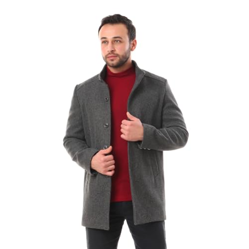 KEMT FASHION Man's Gokh Jacket - Grey - Size 48