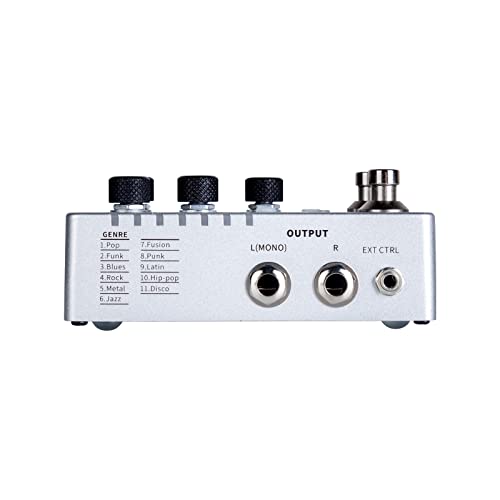 Mooer Groove Loop X2 Ultimate Guitar Looper Pedal Stereo Mono Looper And Drum Machine Combo Pedal With 14 Save Slots, 140 Minutes Loops 121 Drum Grooves, Editor Software #TOP1