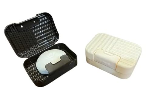 CSM Portable Waterproof Leakproof Plastic Soap Box Case Holder for Outdoors Travel Home Use - Pack of 4 (B09PF4QFG4) Amazon Price History, Amazon Price Tracker
