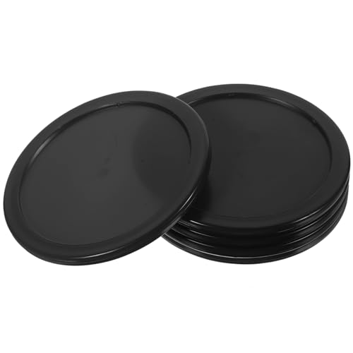 Yardwe 5Pcs Air Hockey Plastic Hockey for Indoor Games for Billiards Bars Video Game Rooms