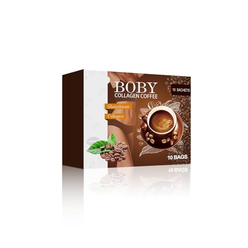 KLYso Café Minceur Au Collagène for Sculpter Le Corps – Raffermit Les Cuisses, Aplatit Le Ventre Et Booste L'énergie – 14 Sachets, Boisson Minceur Facile À Préparer(3PCS)