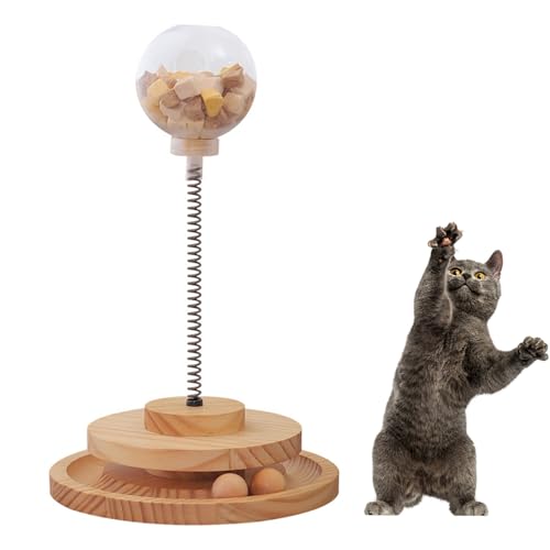 Alimentador para gatos idóneo para la caza y el ejercicio en casa 2