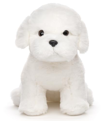 Uni-Toys - Malteser (ohne Leine) - 26 cm (Länge) - Plüsch-Hund - Plüschtier, Kuscheltier
