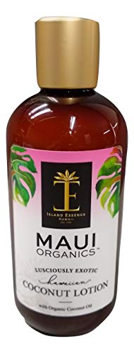 Maui Organics Tropical Lotion, Hawaiian Organic Coconut Fragrance, 8.5 Ounce image 4