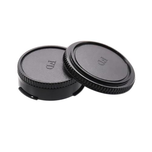 Tapa trasera y de cuerpo compatible con Canon FD con protección antipolvo