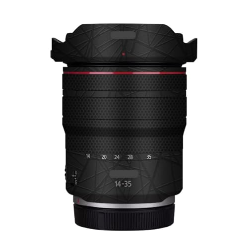 Autocollant en vinyle pour objectif photo Canon RF 14-35mm en randonnée