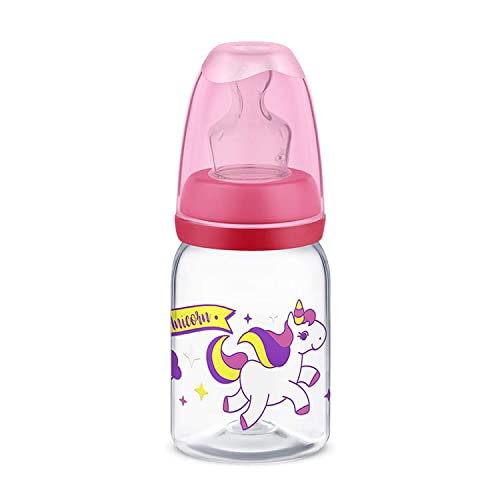 Lillo Mamadeira Magia Silicone 120 Ml Tam 1 - Rosa