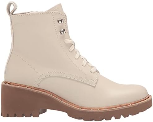 Dolce Vita Women's HINTO Ankle Boot, Ivory Leather, 9.5 | Image 7