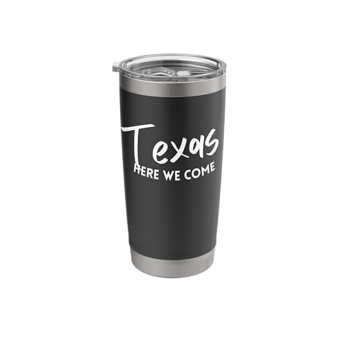 Texas Trip 2026 Here We Come Friends Family Summer Vacation Stainless Steel Insulated Tumbler