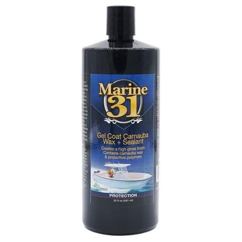Marine 31 Gel Coat Carnauba Wax + Sealant 32 oz. Cover