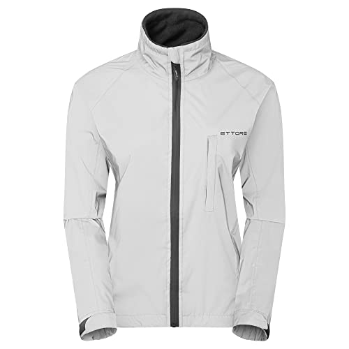 Ettore Damen Radsportjacke wasserdicht atmungsaktiv High-Vis reflektierende...