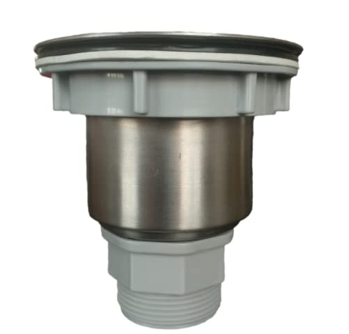 NRJ 30 Égouttoir en acier inoxydable pour évier de cuisine avec filtre résidu Cover