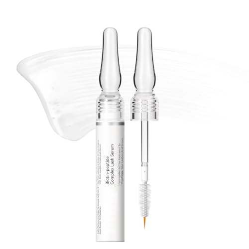 3ml Suero Potenciador De PestañAs Y Cejas, Sérum Crece Pestañas Para el Crecimiento de pestañas Gruesas y Largas, Rápido Potenciador Nutritivo e Hidratante, Ingredientes Naturales