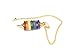 Jet Chakra Donut Stone Pendulum Healing Dowsing Chakra Balancing Reiki Peace Gift w/Pouch New Age Esoteric Healing Divination