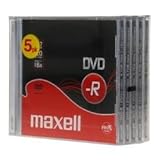  Maxell 276082 DVD regrabable - DVD+RW vírgenes (4,7 GB, DVD-R, 120 min)