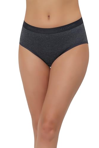 Image of GLAMORAS Women Cotton High Waist Full Coverage Broad Band Tummy Tucker Tummy Control Panty, Size L-3XL, Pack of 2 Panties