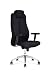 Produktbild Nowy Styl Sonata Lux Bürostuhl, robuster und ergonomischer Chefsessel, höhenverstellbare Armlehnen und Kopfstütze, Synchronmechanik, Metall, schwarz, 110 kg