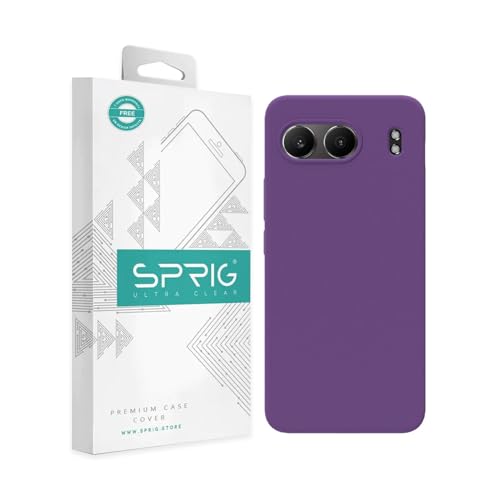 Image of SPRIG Compatible with OnePlus Nord 4 Premium SilkTone Back Cover Drop Tested Shock Proof Mobile Case for Men, Women, Boys and Girls with Camera Protection (Purple)