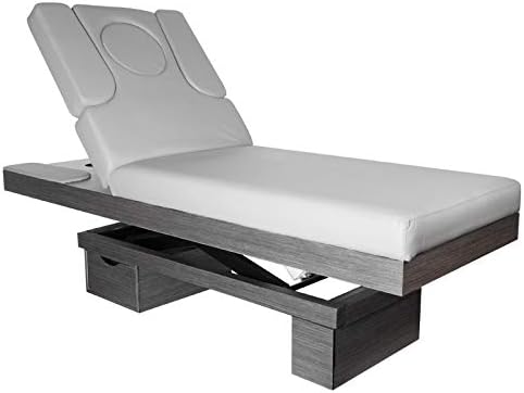 Activeshop Wood Massage Table 815B Grey Lighting with Heating