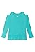 French Toast Girls' Long Sleeve Cold Shoulder Peplum Top