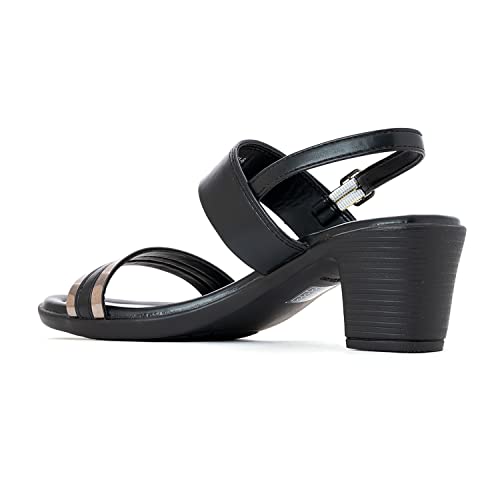 Image of Khadim's Cleo Block Heel Sandal for Women