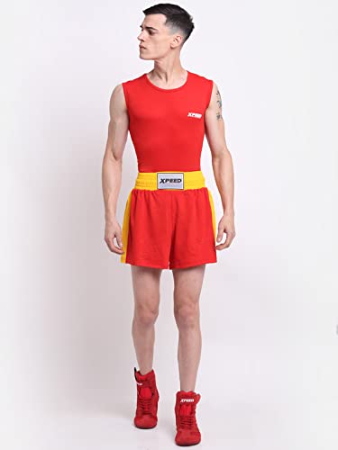 massive speed system Xpeed Wushu Dress Compression Top Wushu Vest & Shorts for Men Professional Wushu Shorts Vest Set-picture-26