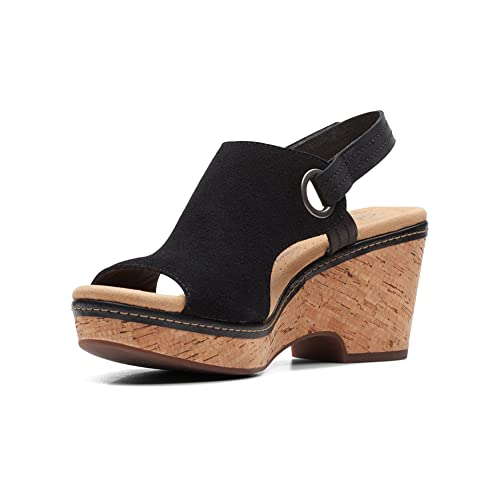 Clarks Women's Giselle Sea Wedge Sandal2