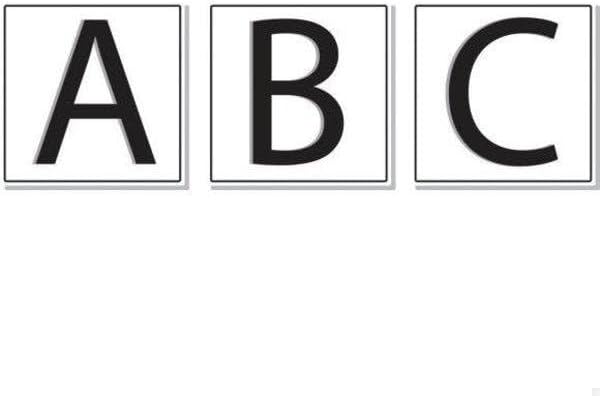 3 in W x 3 in H, Engraved Plastic, Mfr: PSG126UWT-A