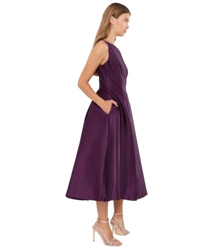 Image of Adrianna Papell Sleeveless Tea Length Dress