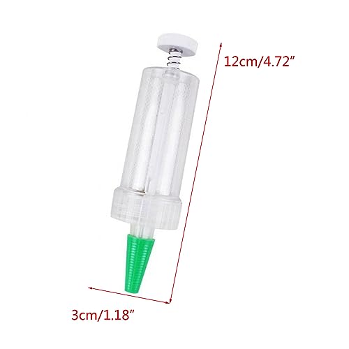 Dispensador manual sembrador para jardín 12x3 cm miniatura 6