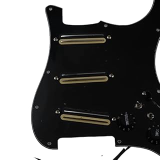 ZYZYZY Pickups De Guitare Pickguard Pré-programmé SSS Humbucker Pickups Chargé Pickuard Pickups Zebra Set pour Gibson… – Image 2