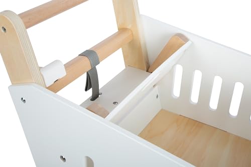 Carrito de compras de madera Small Foot 12403 con acabado natural Fresh 6