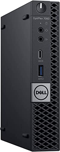 Dell Optiplex 7060 Micro MFF Desktop PC Intel i7-8700T 6-Cores 2.40GHz 32GB DDR4 New 1TB M.2 NVMe SSD WiFi BT HDMI New KB & Mouse Windows 10 Pro (Renewed) - Image 3