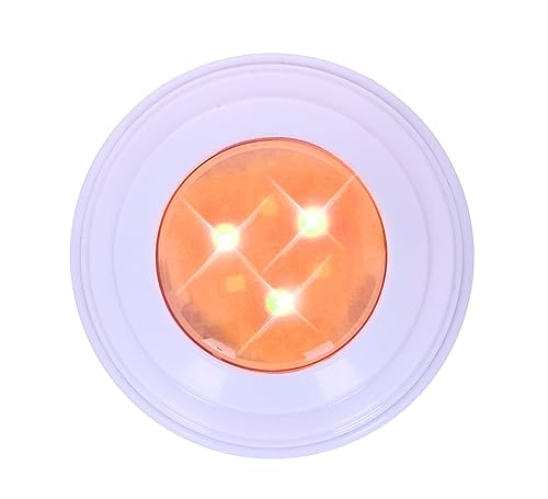 Grundig 4-delad trådlös LED-strålkastare - LED-spotlight i olika färger - LED-ljus inklusive timer - Enkel användning - Batteridriven LED-belysning - Vit