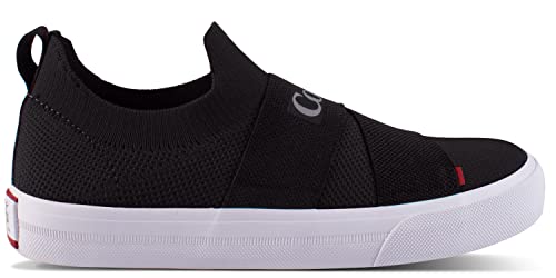 Tênis Coca-Cola Shoes, Meet Knit, Feminino, Preto, 38