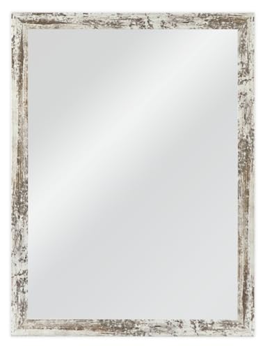 CHELY INTERMARKET MOD128 Espejo Pared Vertical Decorativo Grande Estilo Moderno Marco Madera Cuerpo Entero Elegante 40x60 cm Vintage Ideal Recibidor Dormitorio Baño Incluye Kit Montaje