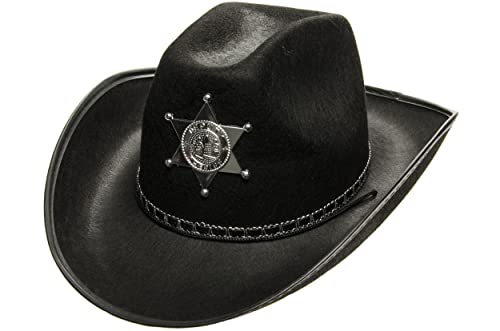 LG-Imports Sombrero Sheriff junior, negro, talla única Cover