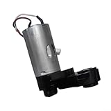 Moteur de brosse principale : moteur à brosse centrale de rechange pour aspirateur Eufy Clean L50 L60 et robots, 1 pièce comprenant un composant en métal de haute qualité en noir + finition argentée pour une intégration parfaite.