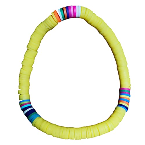 LIFKOME pulseira de argila pulseira de contas de argila pulseiras de argila pulseiras combinadas para casais pulseiras de casais corda de mão boémio pulseira de, argila de polímero, No Gemstone