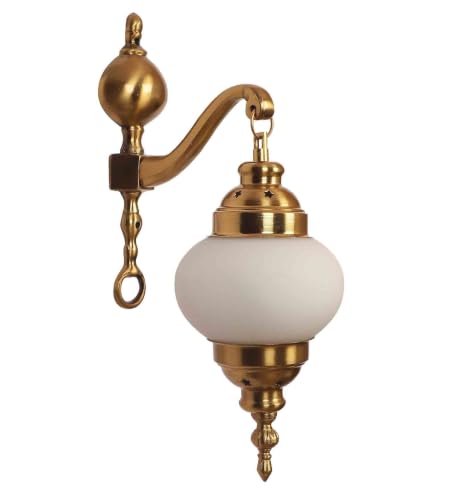 Image of ELIANTE by Jainsons Lights | Arrow Gold Aluminium Wall Sconces Included Bulb | Lights | Gold Aluminium Light Fixture | for Living Room, Bedroom, Hallway | E27 Holder | 3 Year Warranty