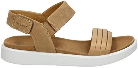 ECCO Women's Flowt Strap Sandal, Lion/Cashmere, 10-10.5 | Image 3